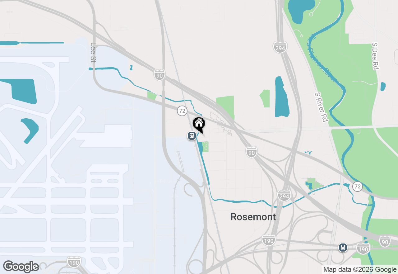 Map of 10114 Devon Court, Rosemont, IL 60018