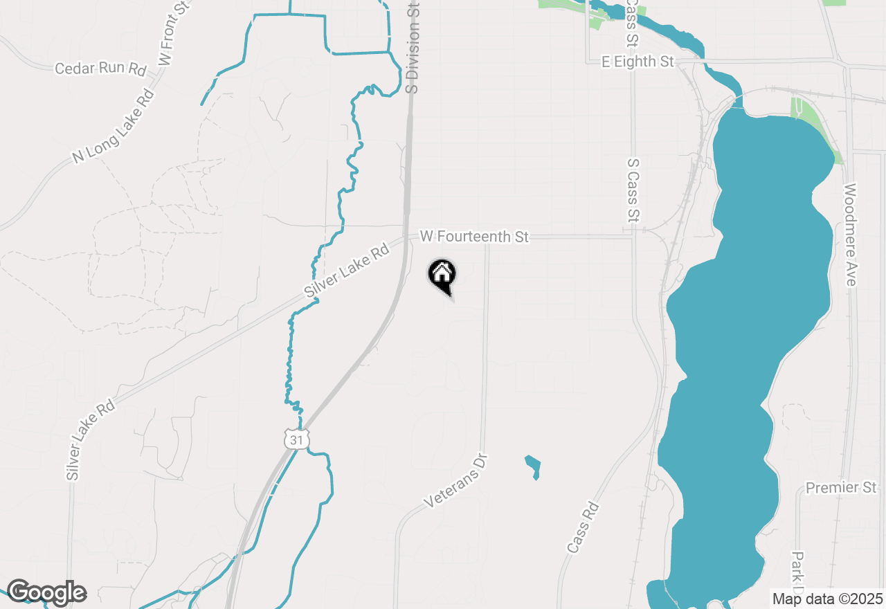 Map of 1420 Forest Park Drive, Traverse City, MI 49686