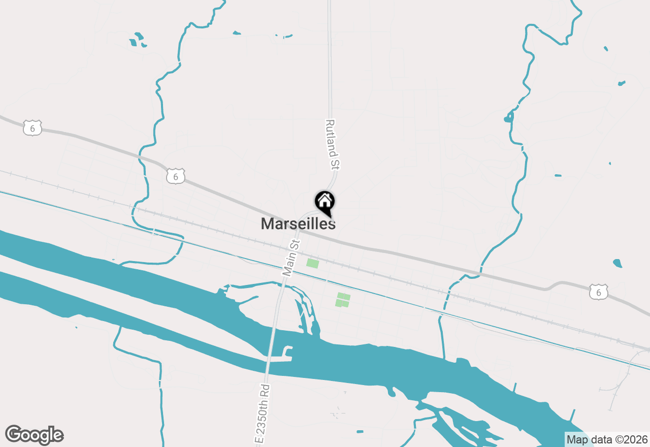 Map of 201 Woodruff Street, Marseilles, IL 61341