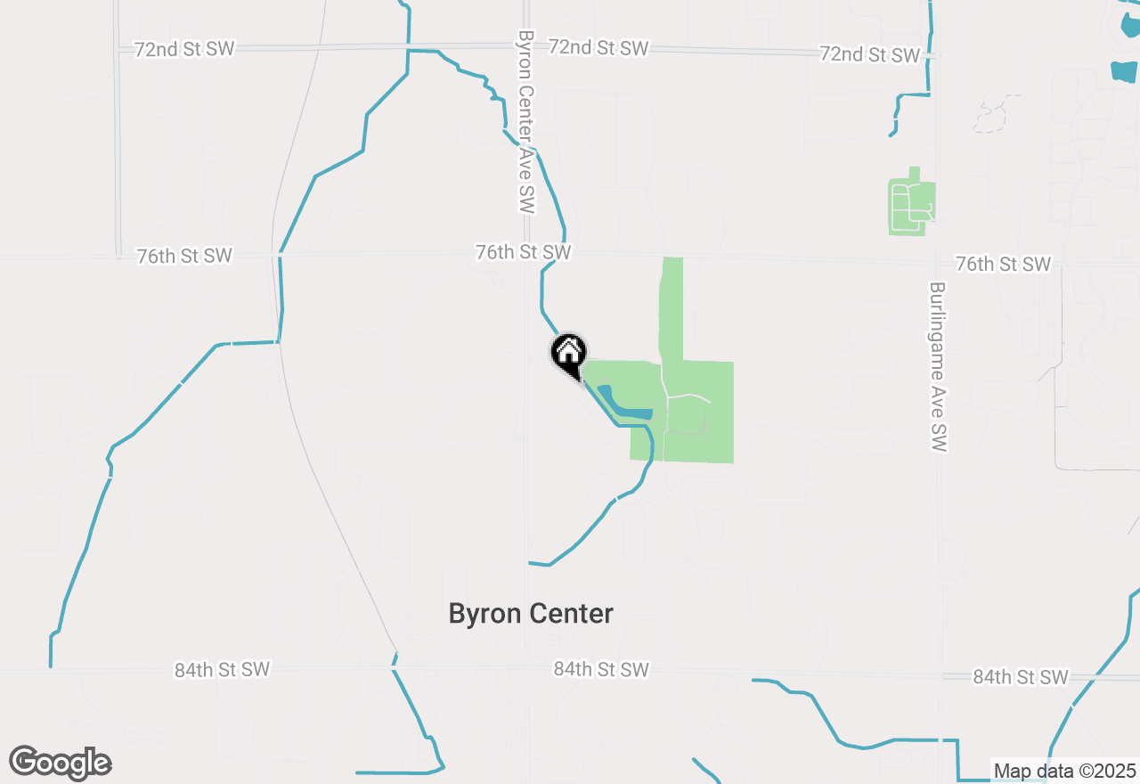 Map of 7839 Whistle Creek Court #10, Byron Center, MI 49315
