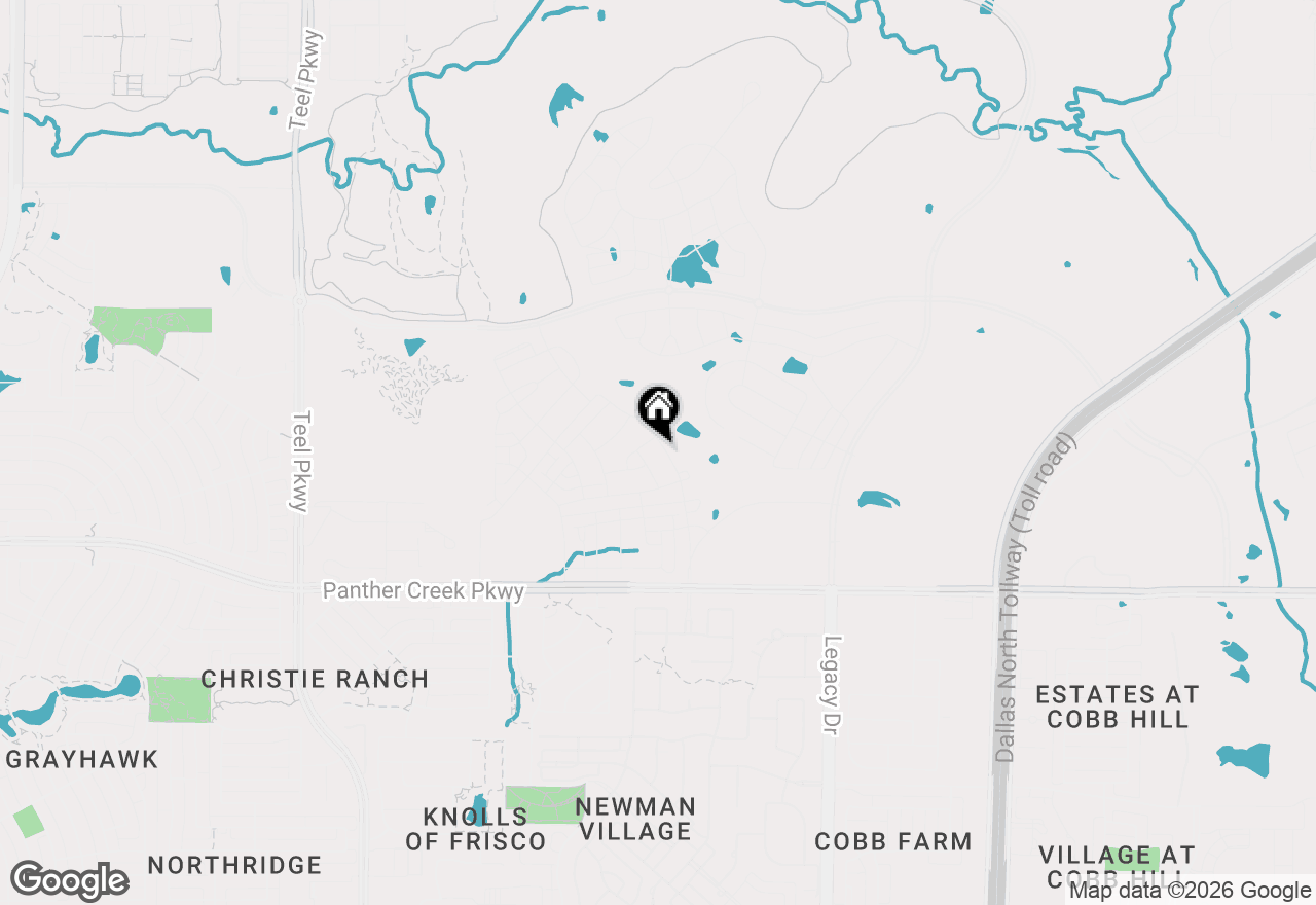 Map of 14025 Nicollet Drive, Frisco, TX 75033