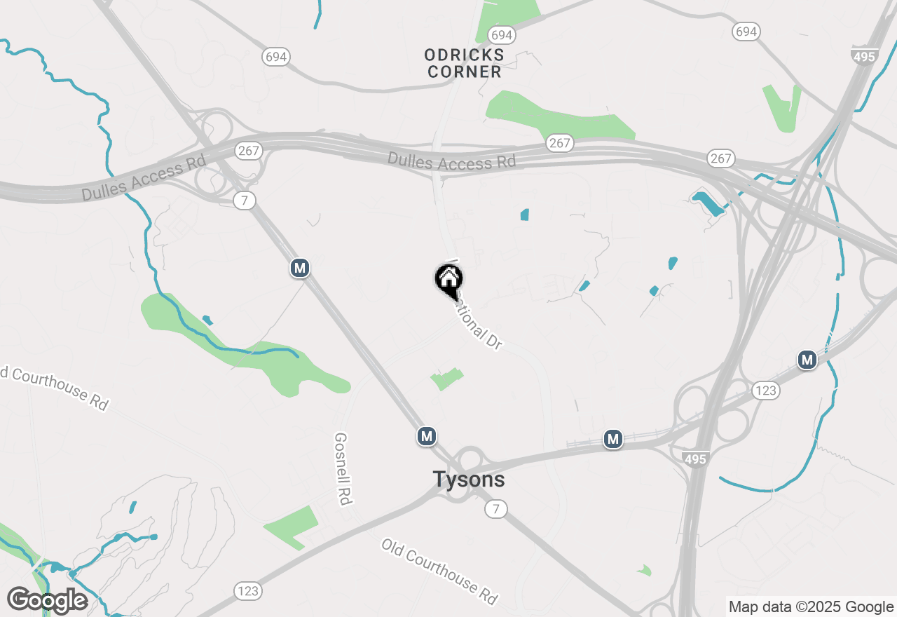 Map of 8340 Greensboro #907, Mclean, VA 22102