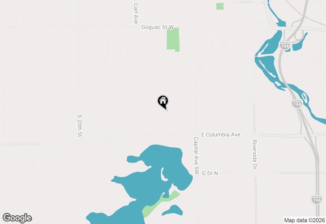 Map of 350 Iroquois Avenue, Battle Creek, MI 49015