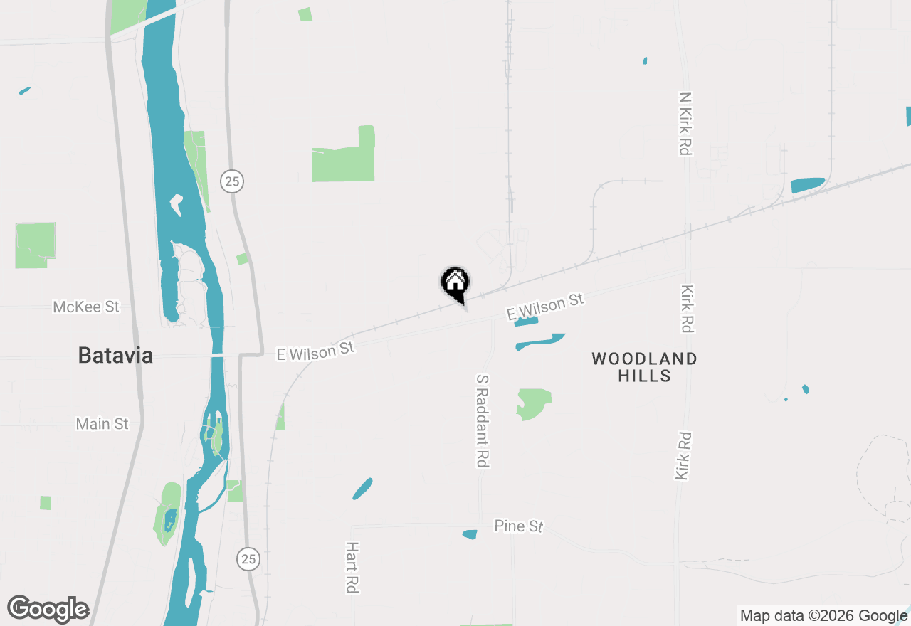 Map of 809 E Wilson Street, Batavia, IL 60510