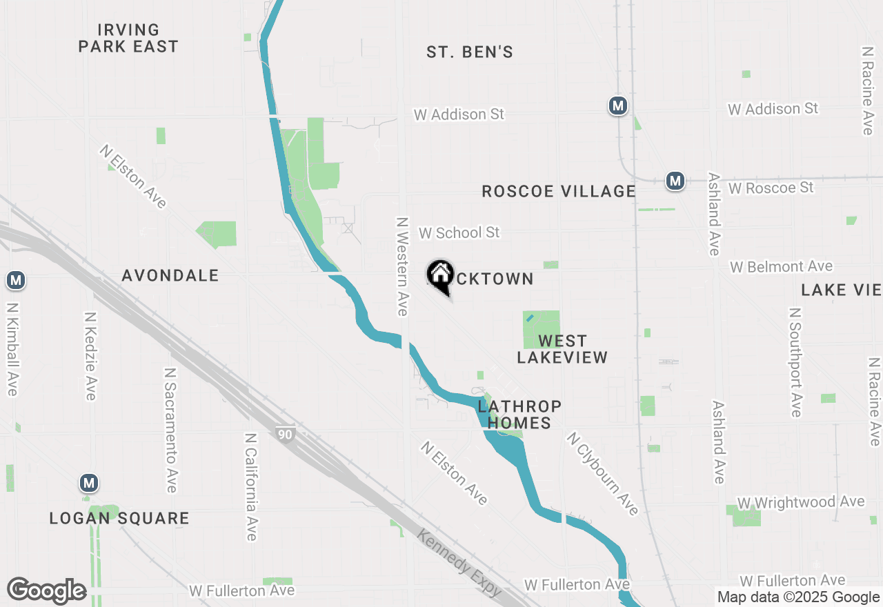 Map of 3101 N Clybourn Avenue, Chicago, IL 60618