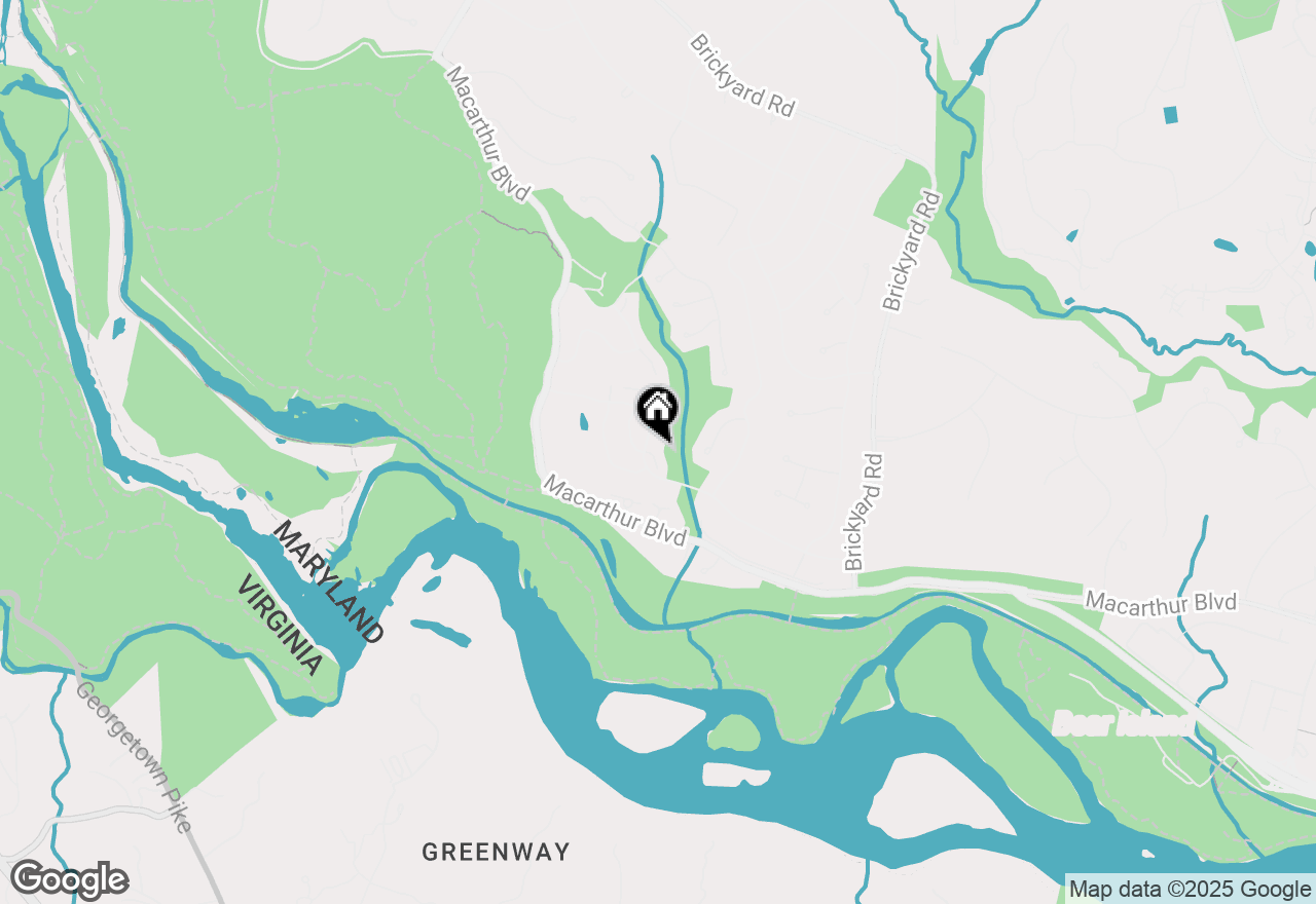 Map of 7711 Hidden Meadow Terrace, Potomac, MD 20854