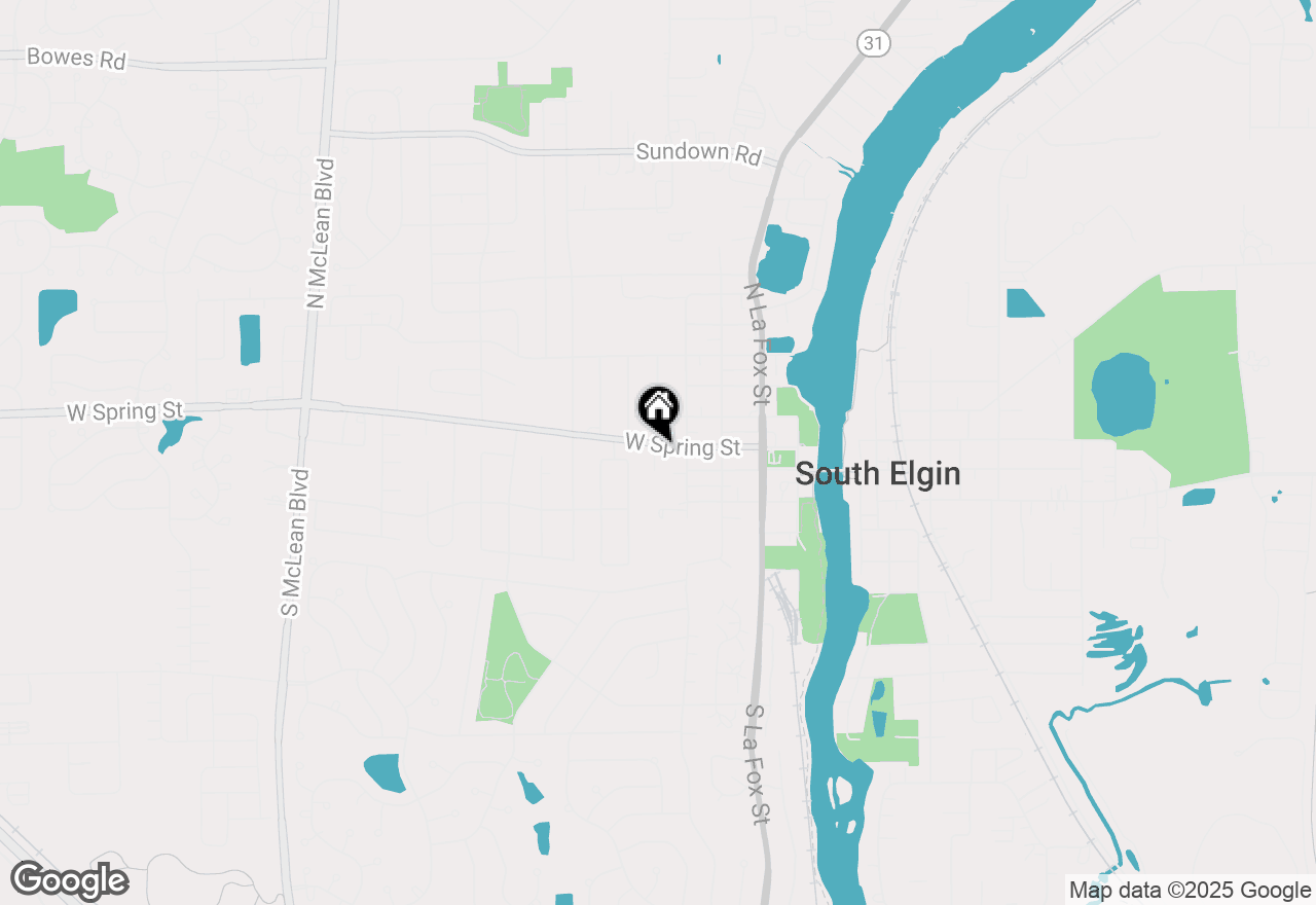 Map of 457 W Spring Street, South Elgin, IL 60177