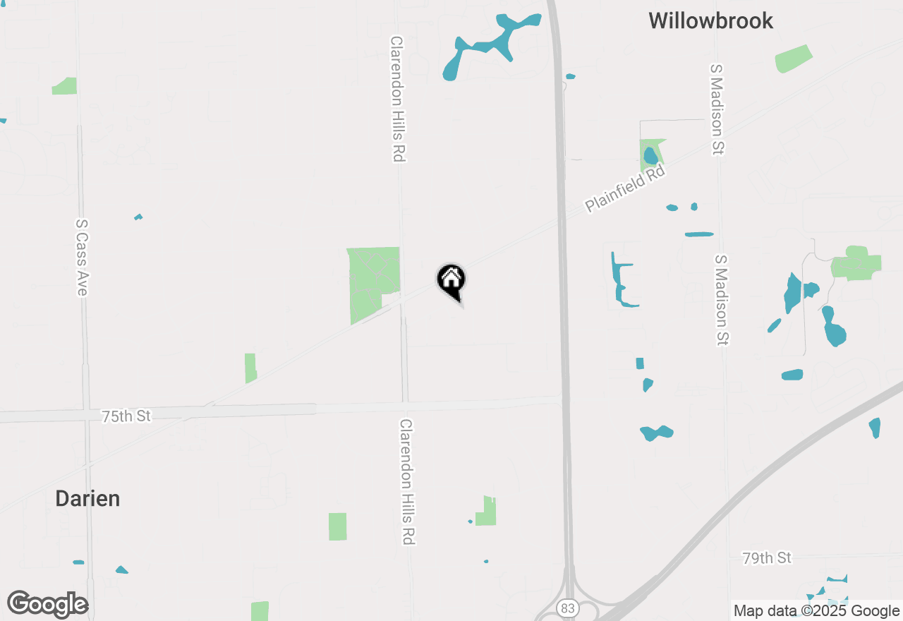 Map of 321 Janet Avenue, Darien, IL 60561