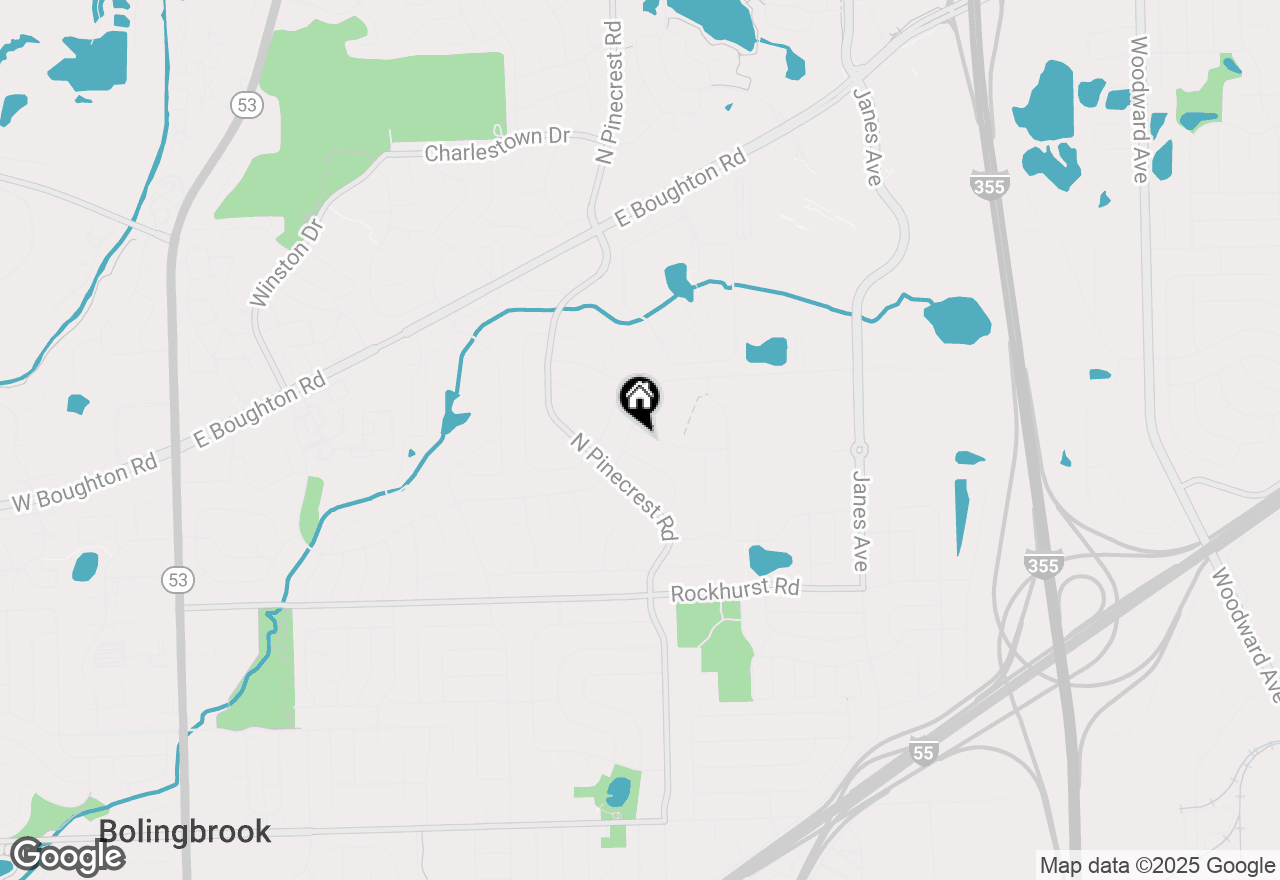 Map of 479 King Arthur Way, Bolingbrook, IL 60440