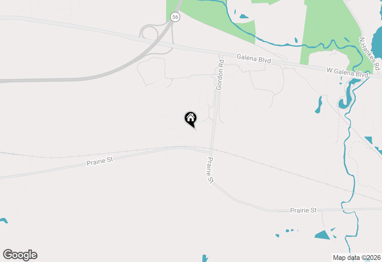 Map of 319 Atkinson Drive, Sugar Grove, IL 60554