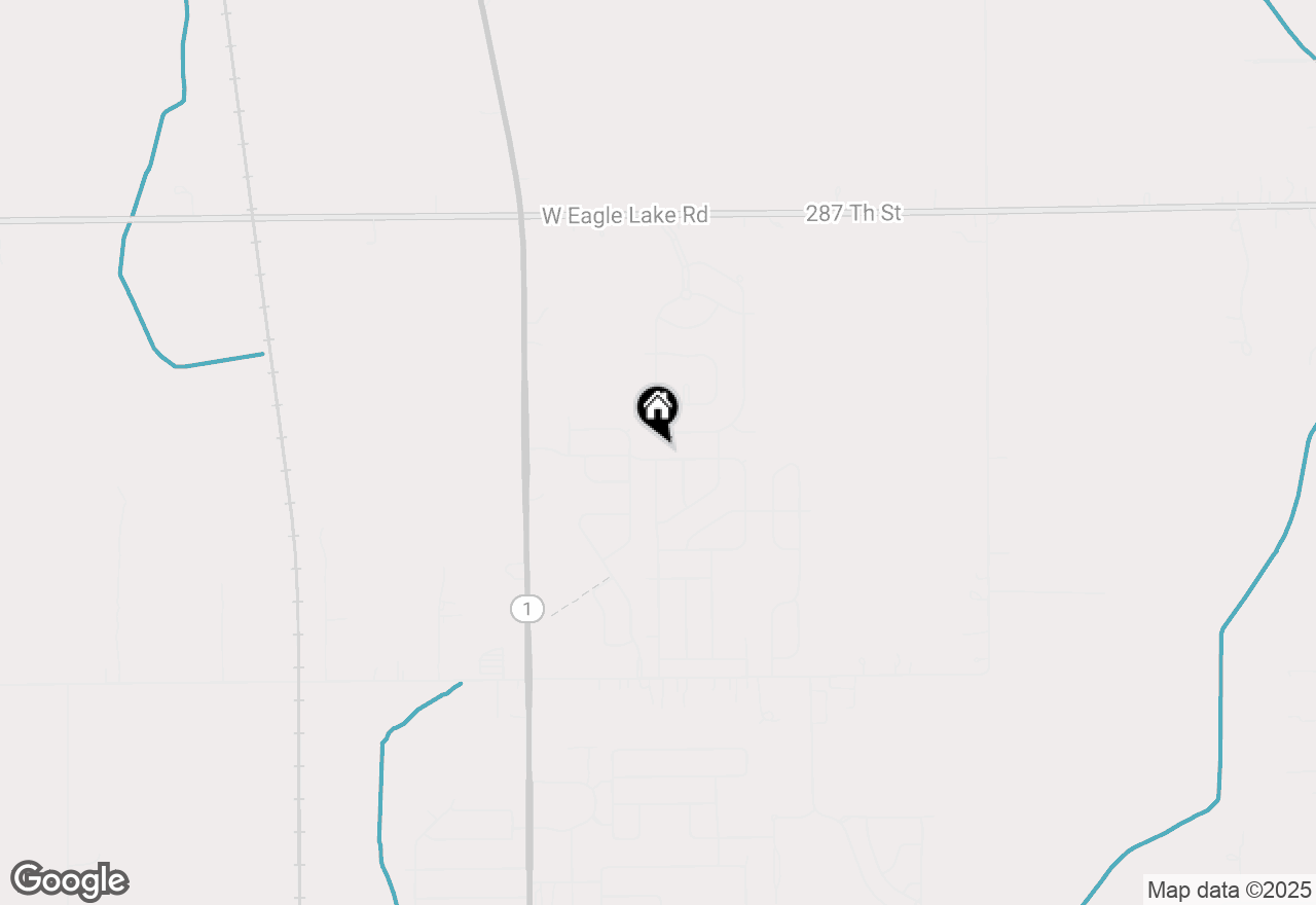 Map of 325 Hunters Drive, Beecher, IL 60401