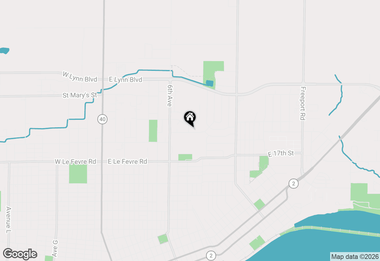 Map of 802 E 19th Street, Sterling, IL 61081