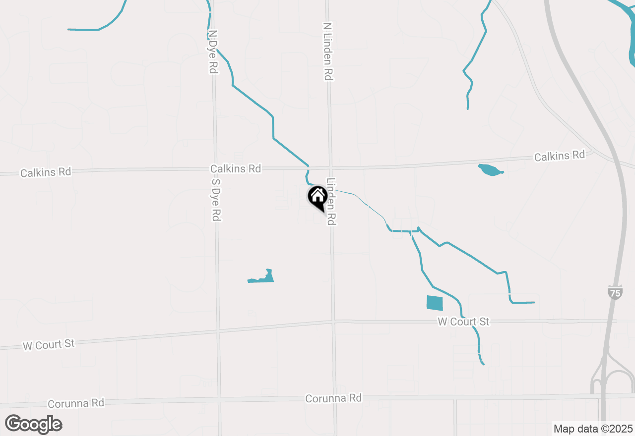 Map of 1134 S Linden Road, Flint, MI 48532