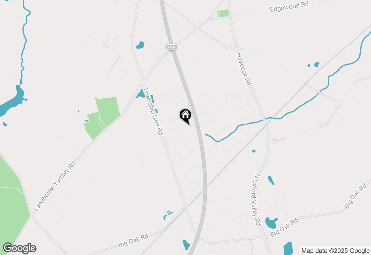 Map of 2001 Waterford Road #76, Yardley, PA 19067