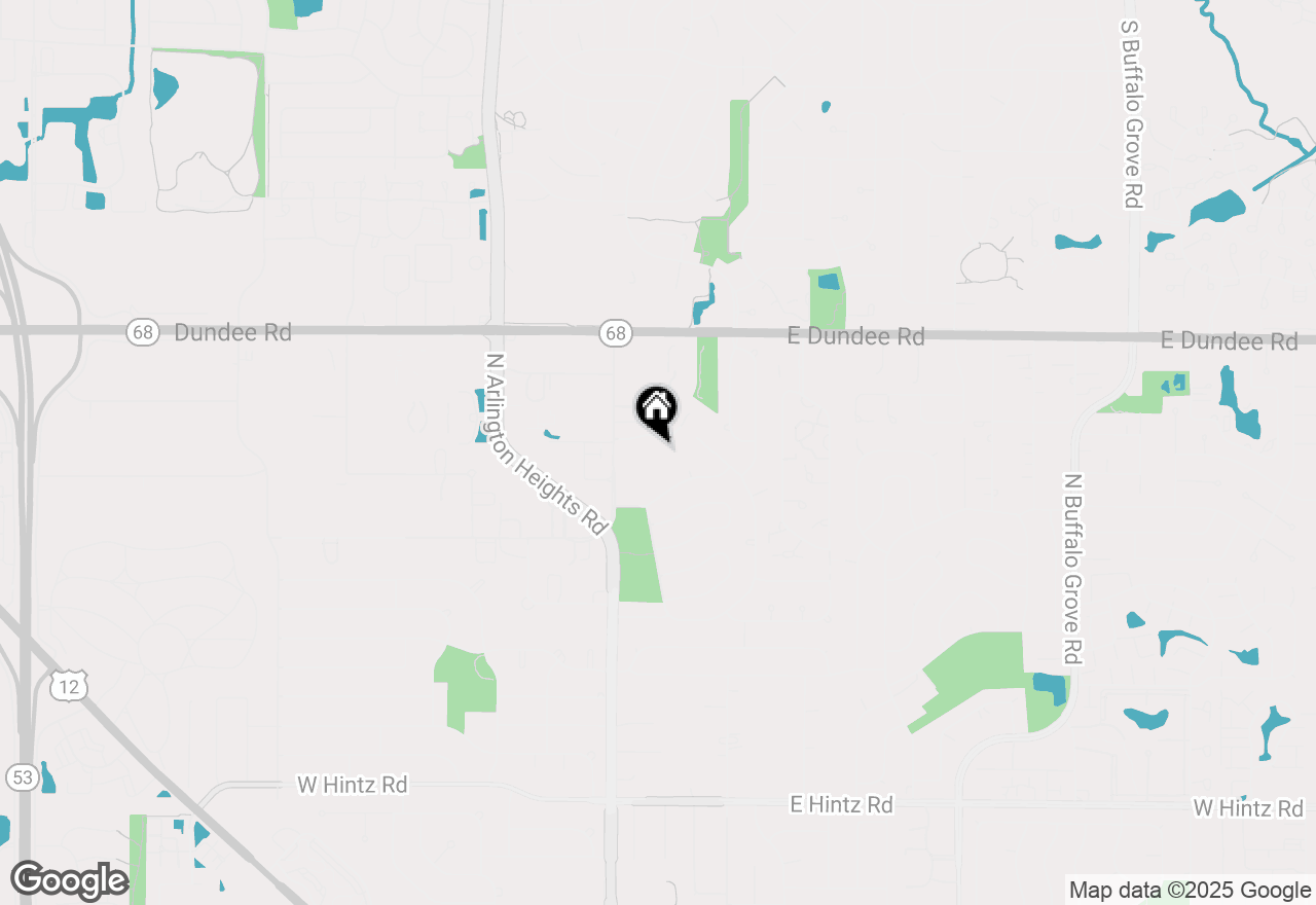 Map of 1149 Miller Lane #212, Buffalo Grove, IL 60089