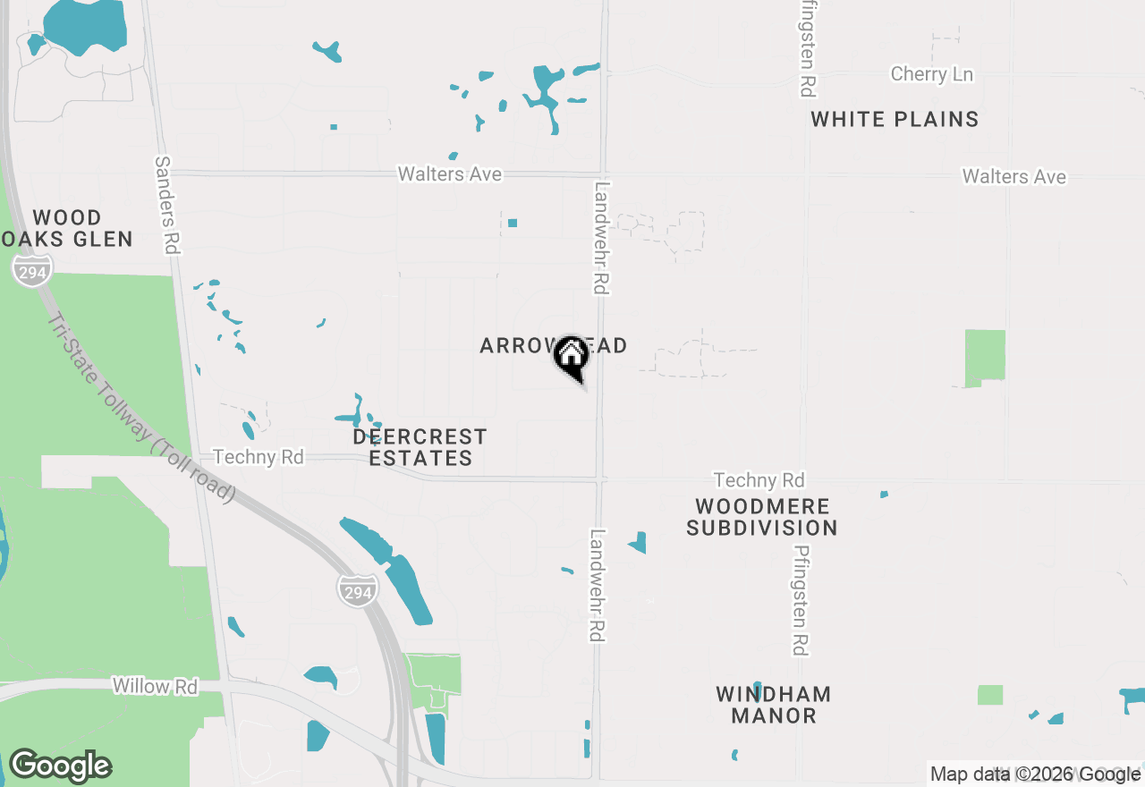 Map of 3235 Robincrest Drive, Northbrook, IL 60062