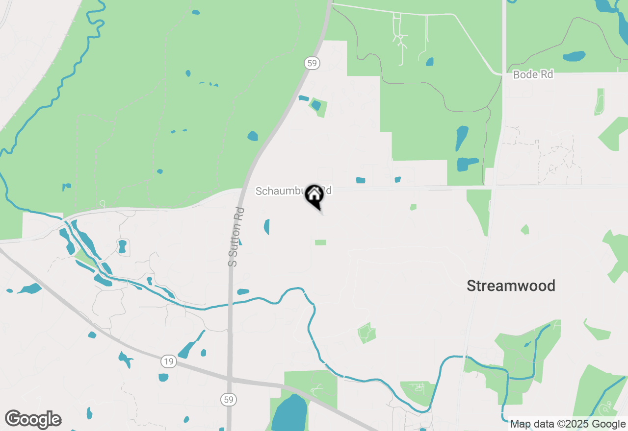 Map of 617 Tanglewood Drive, Streamwood, IL 60107