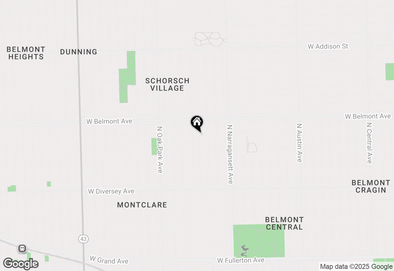 Map of 6556 W Barry Avenue #E, Chicago, IL 60634