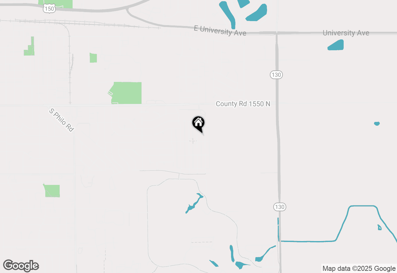 Map of 1316 Montgomery Street, Urbana, IL 61802