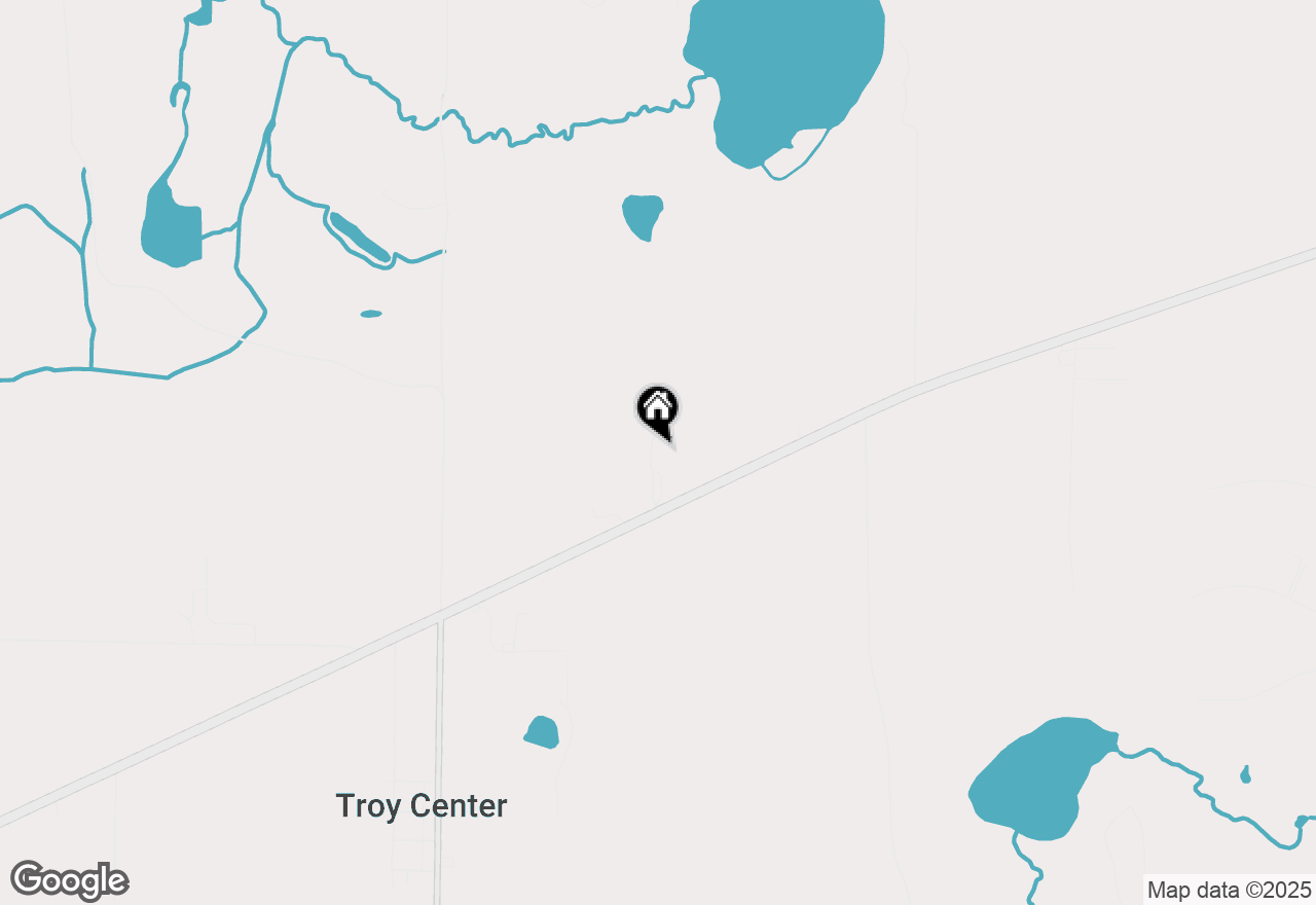 Map of W3120 County Road J, East Troy, WI 53120
