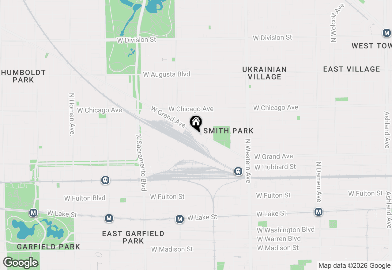 Map of 2675 W Grand Avenue #303, Chicago, IL 60612