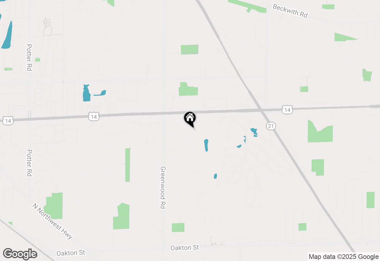 Map of 8418 W Crain Street, Niles, IL 60714