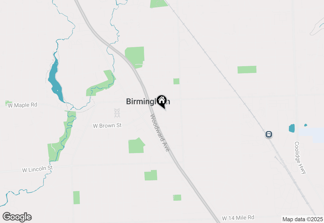 Map of 750 Forest Avenue #503, Birmingham, MI 48009