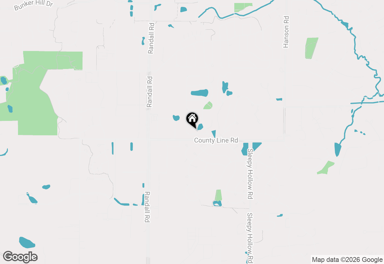 Map of 2100 Carlisle Street, Algonquin, IL 60102