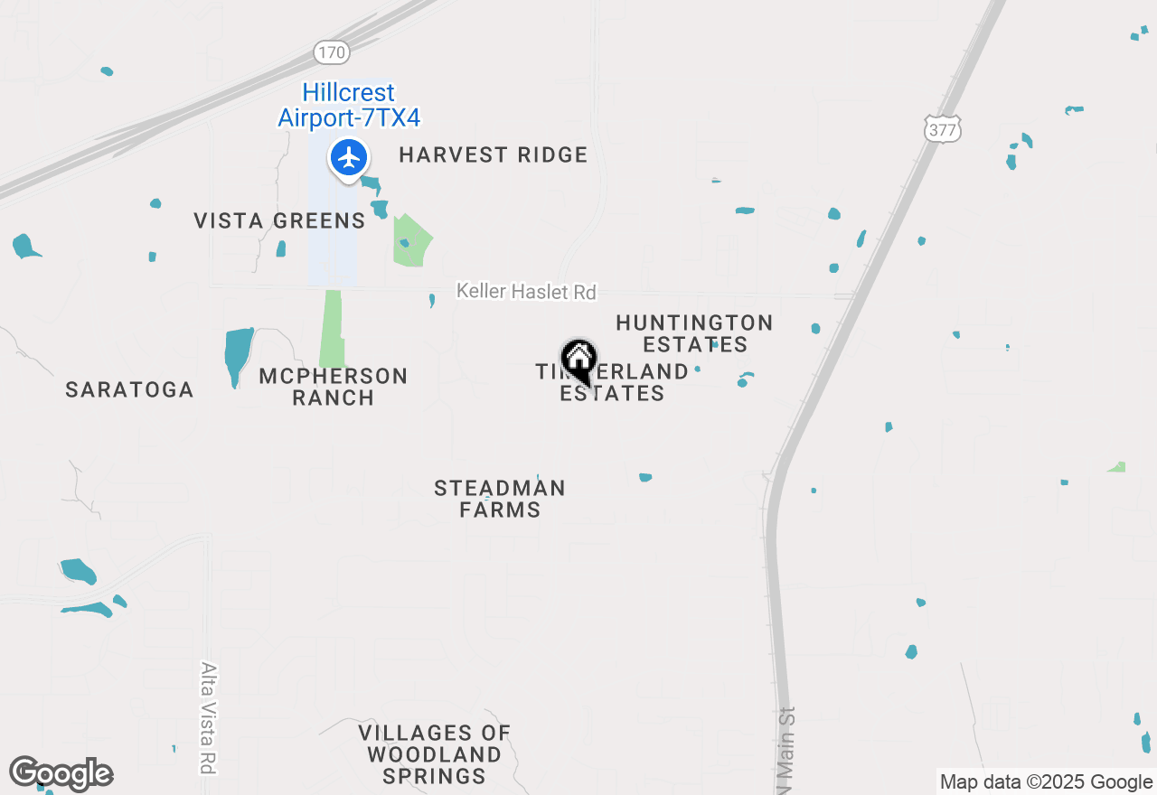 Map of 12728 Foxpaw Trail, Fort Worth, TX 76244