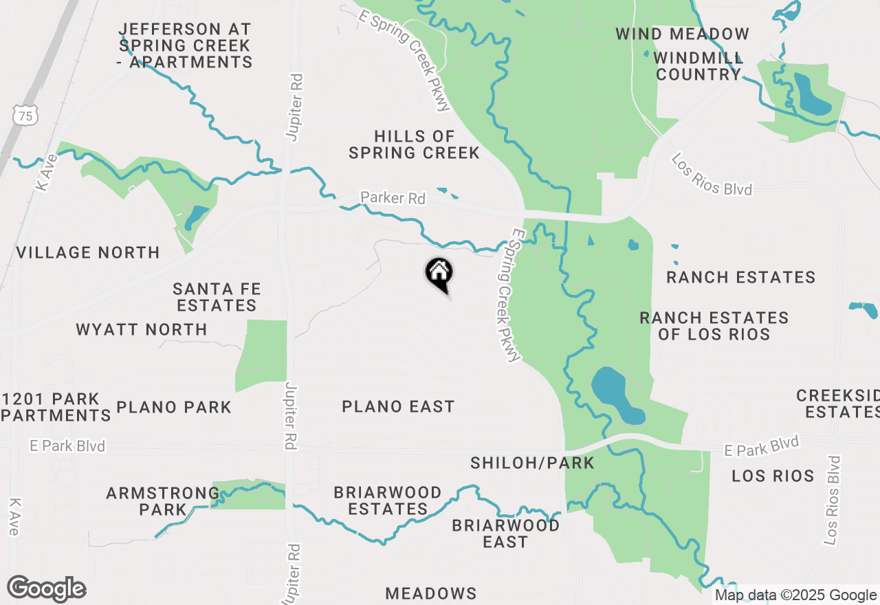 Map of 3004 White Oak Drive, Plano, TX 75074