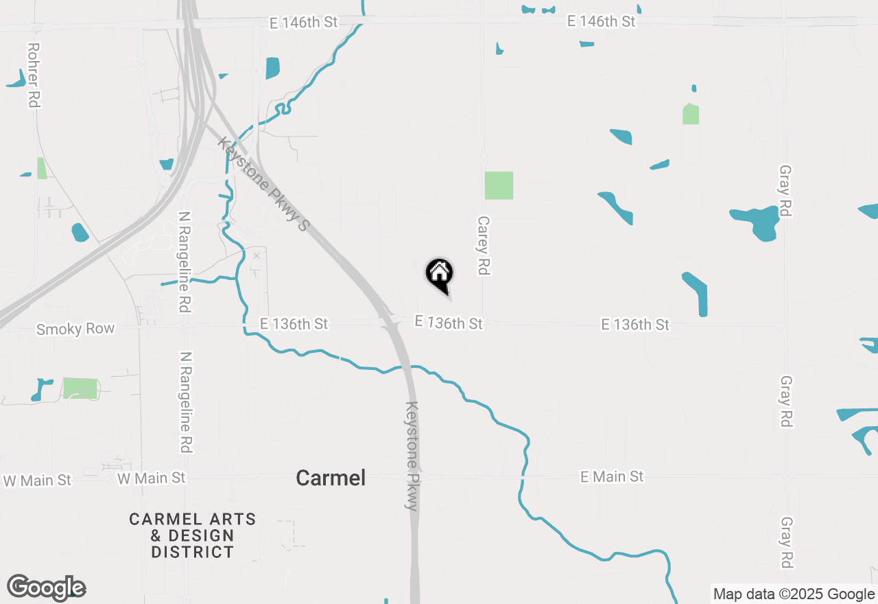 Map of 13658 Smokey Ridge Place, Carmel, IN 46033