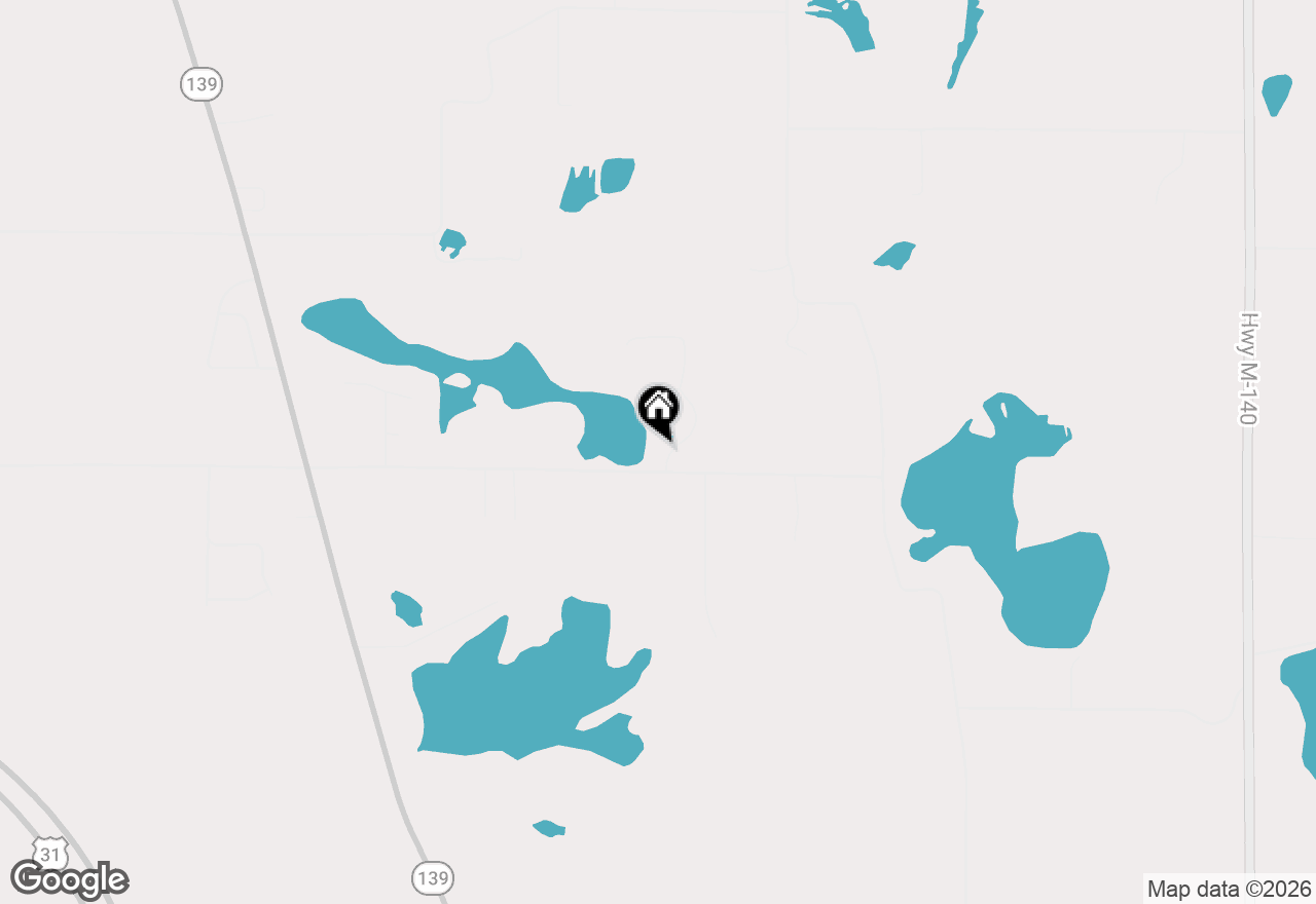 Map of 11276 Bridlewood Trail, Berrien Springs, MI 49103