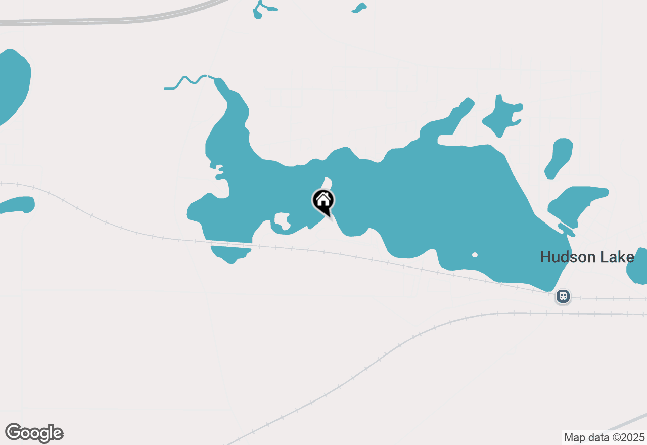 Map of 7365 E Hudson Pointe Lane, New Carlisle, IN 46552