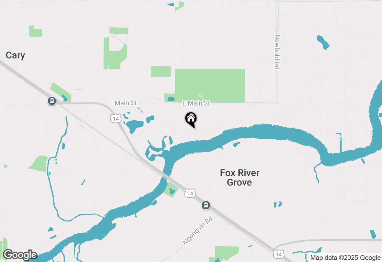 Map of 1209 Spring Beach Way, Cary, IL 60013