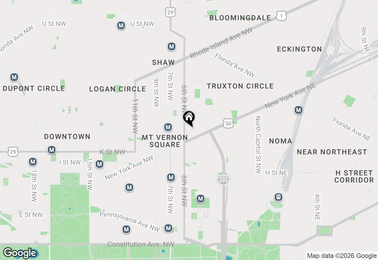 Map of 1120 5th Street Nw, Washington, DC 20001