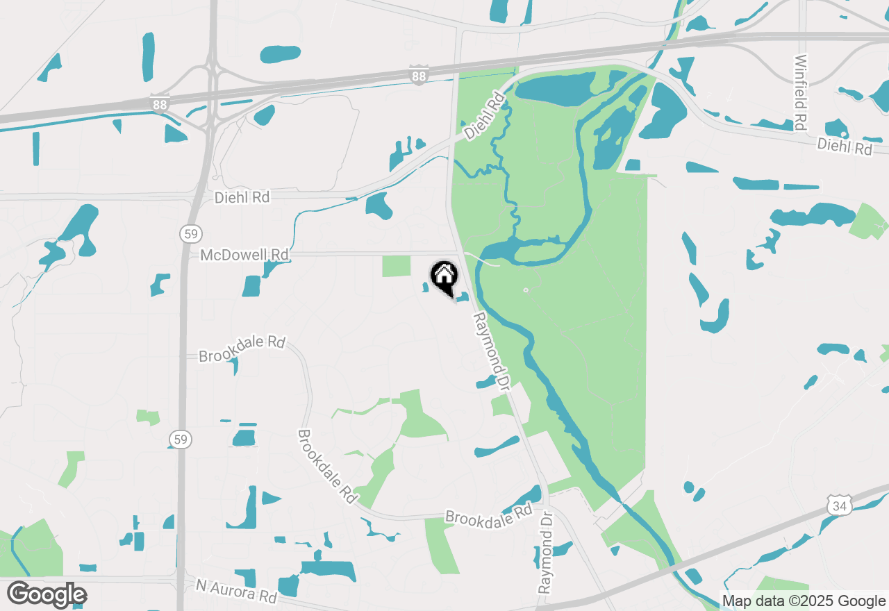 Map of 1539 Raymond Drive #101, Naperville, IL 60563