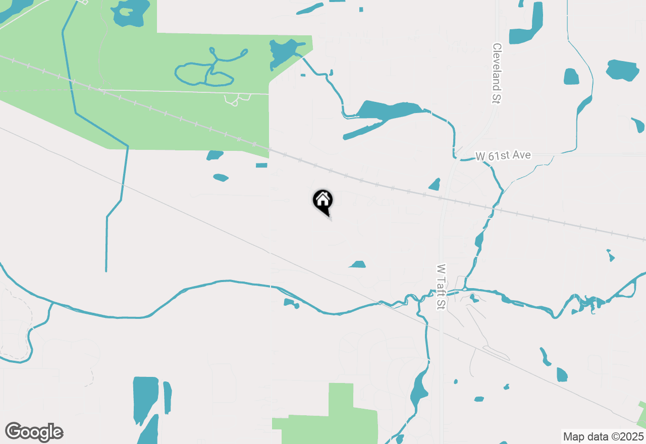 Map of 3023 W 63rd Lane, Merrillville, IN 46410