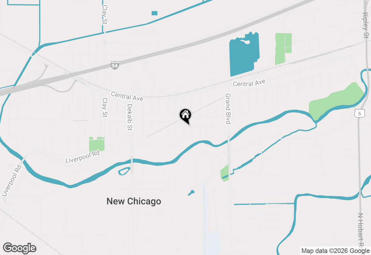 Map of 2840 Lake Street, Lake Station, IN 46405