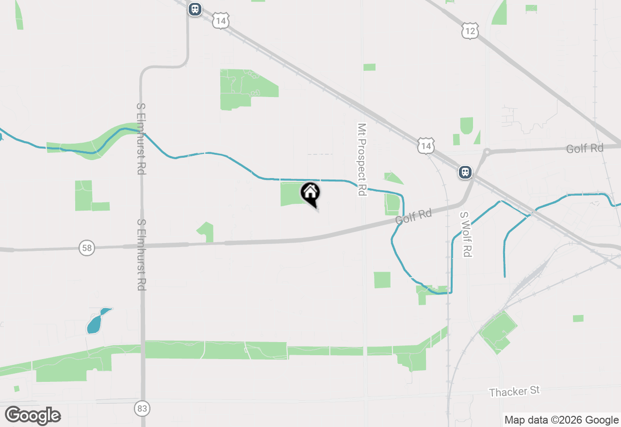 Map of 904 S Edward Street, Mount Prospect, IL 60056