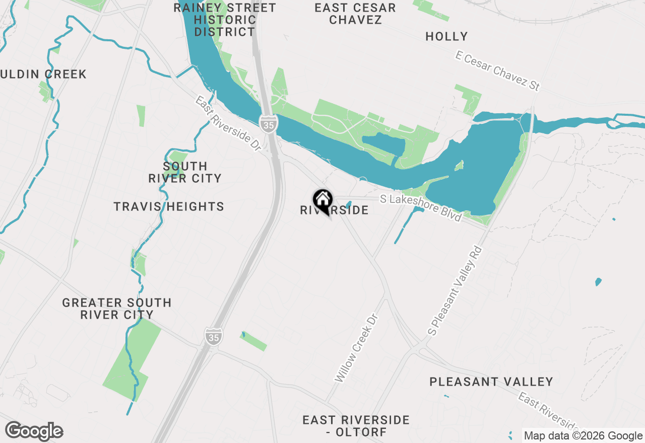Map of 1300 Parker Ln #208, Austin, TX 78741