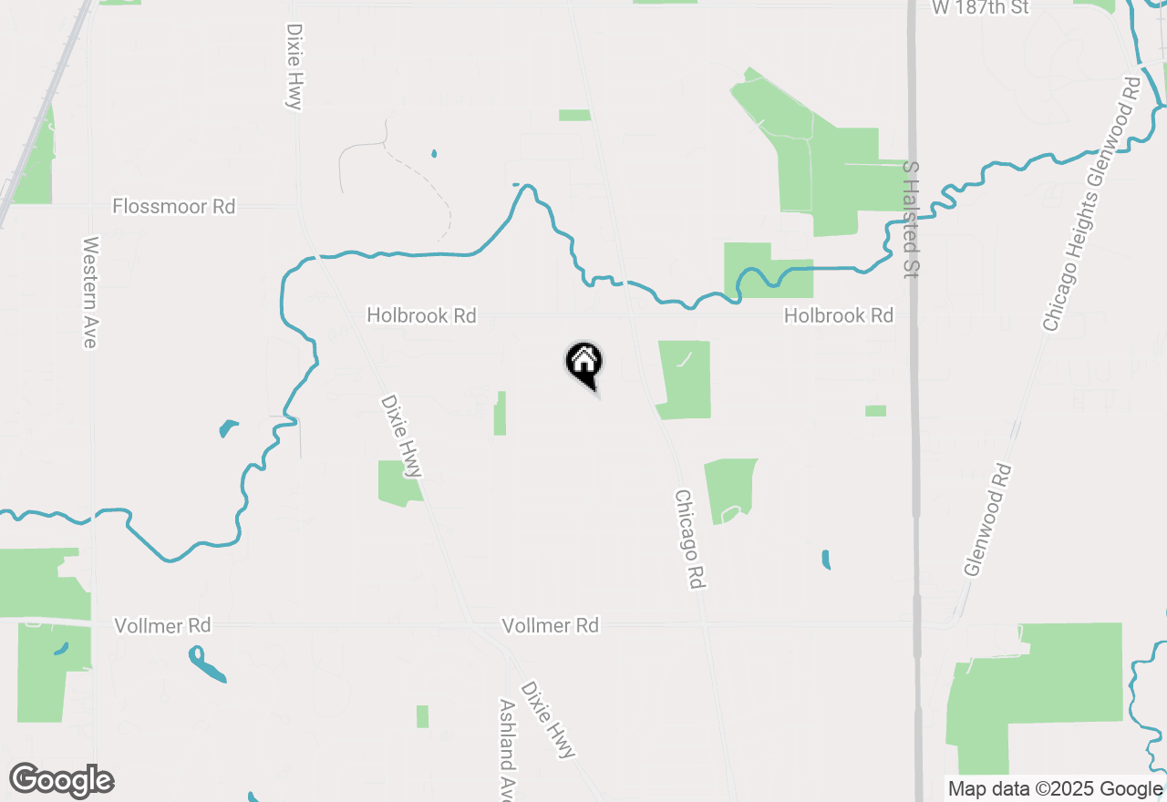 Map of 319 Serena Drive, Chicago Heights, IL 60411