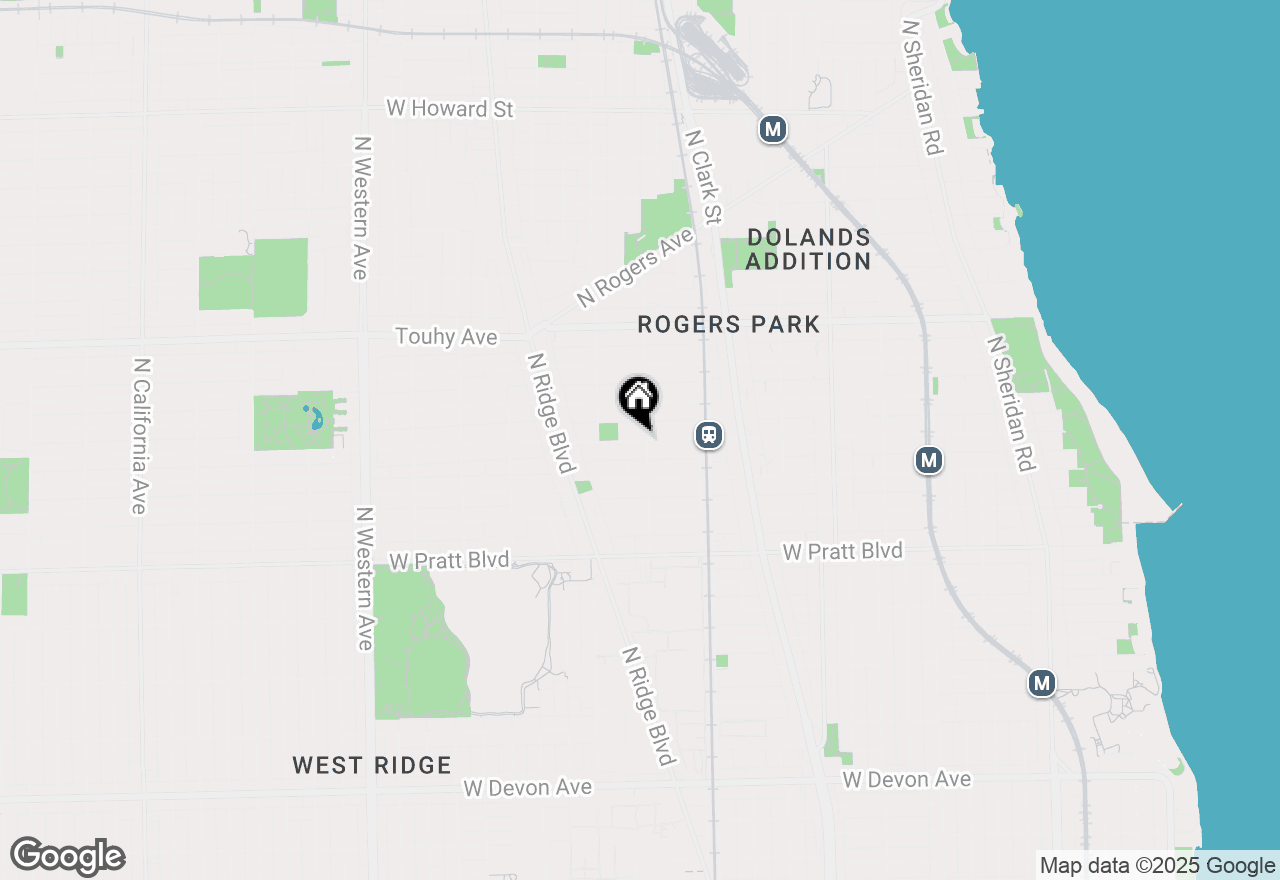 Map of 1902 W Lunt, Chicago, IL 60626