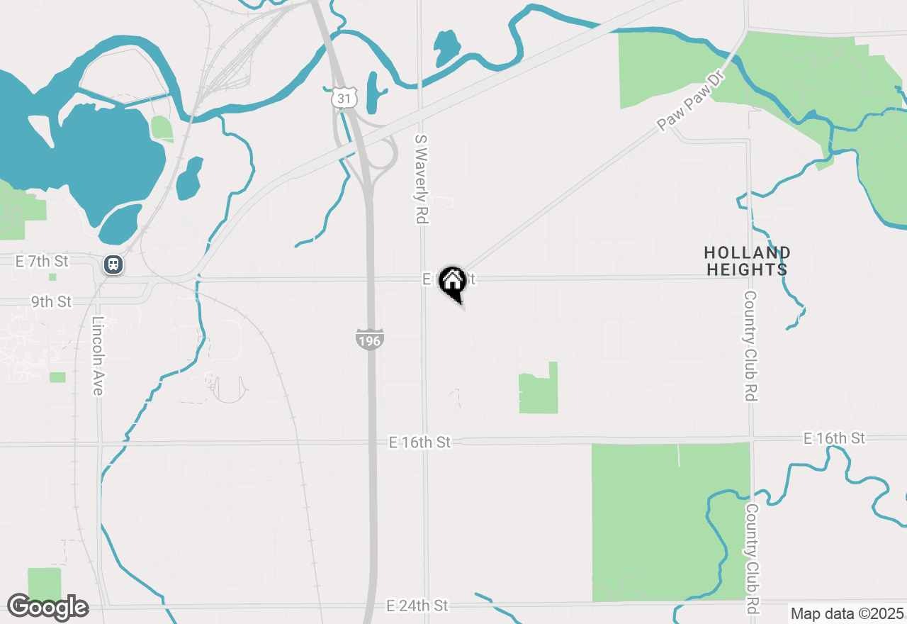 Map of 740 E 8th Street, Holland, MI 49423