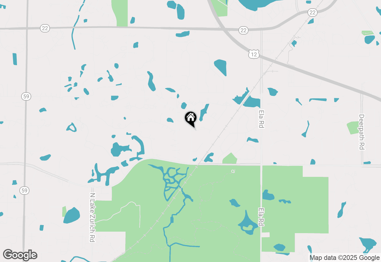 Map of 24570 W Middle Fork Road, Barrington, IL 60010