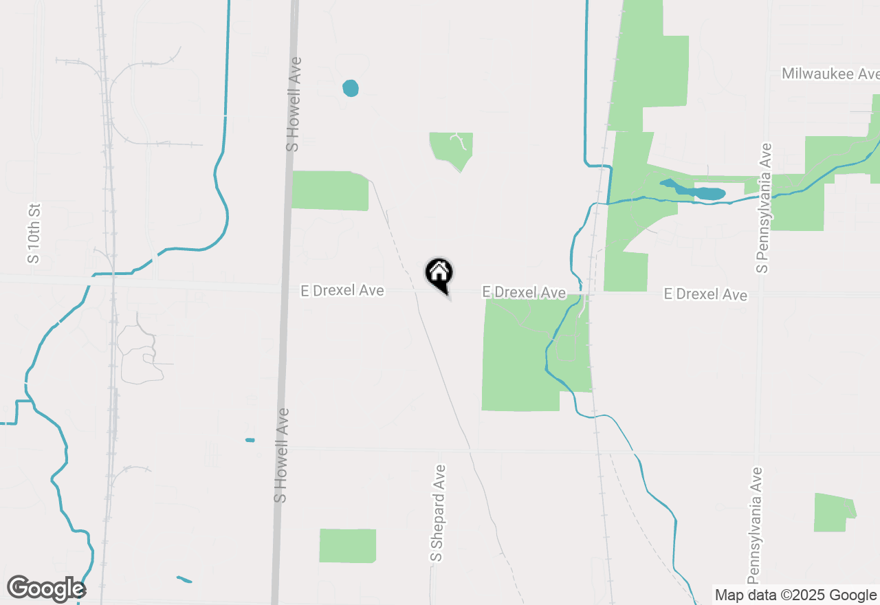 Map of 7920 S Quincy Ave, Oak Creek, WI 53154