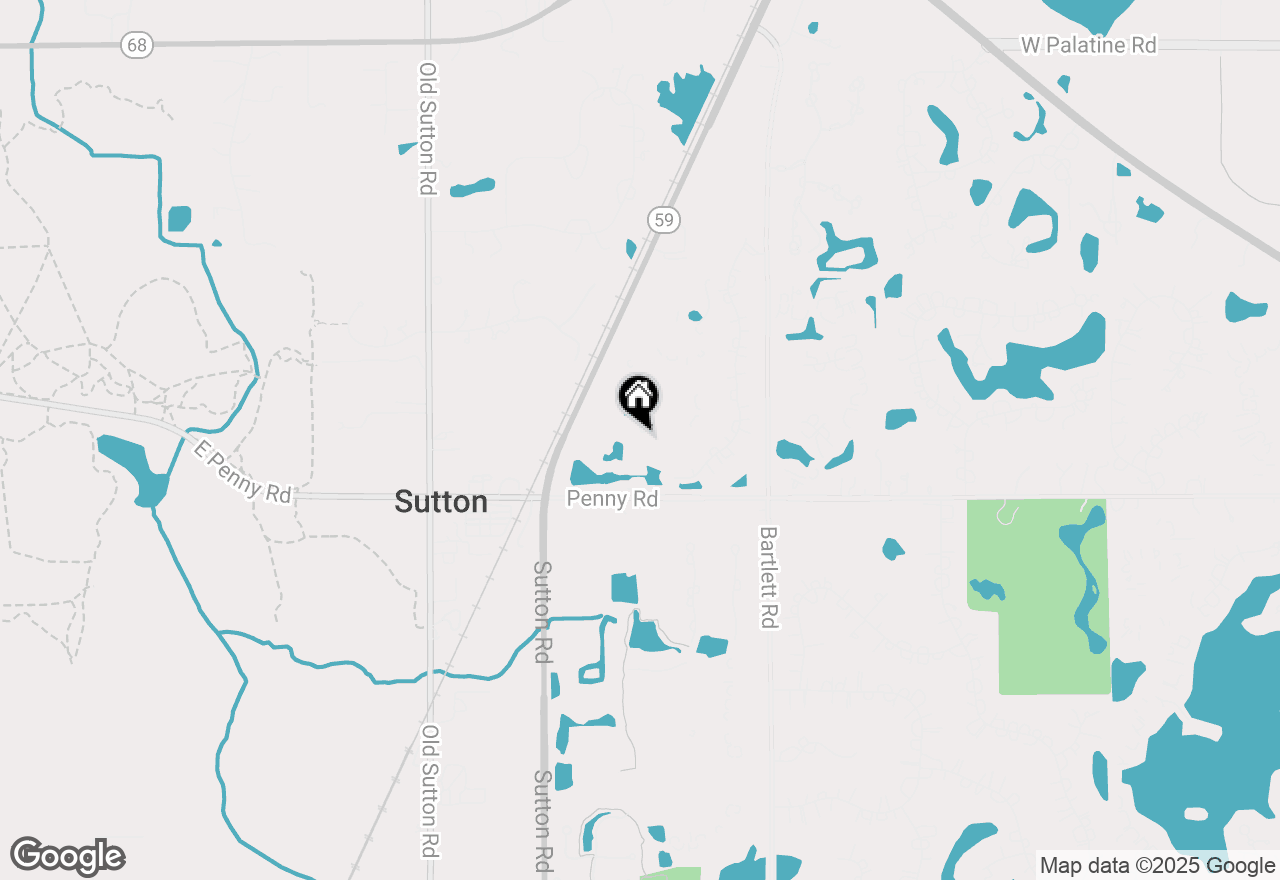 Map of 6 Shenandoah Circle, South Barrington, IL 60010