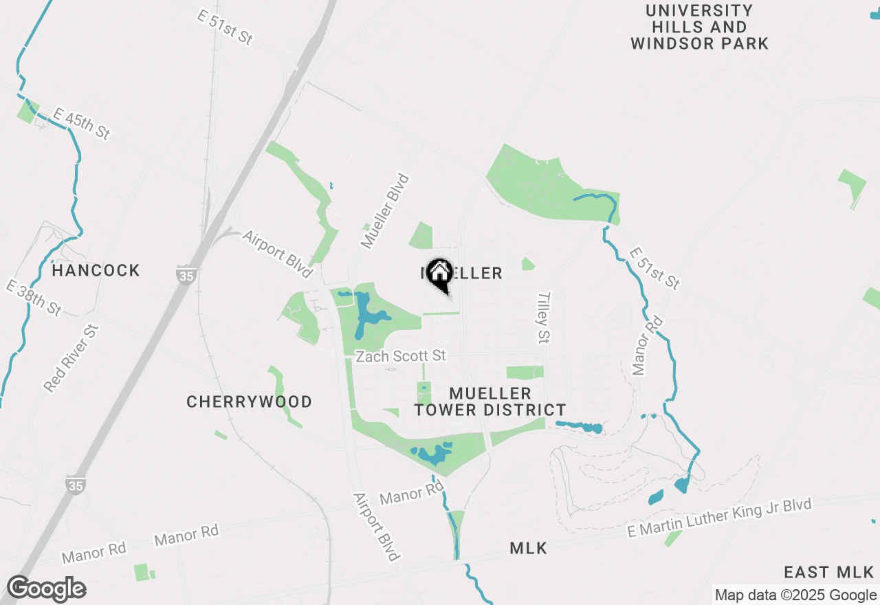 Map of 2029 Mc Bee St, Austin, TX 78723