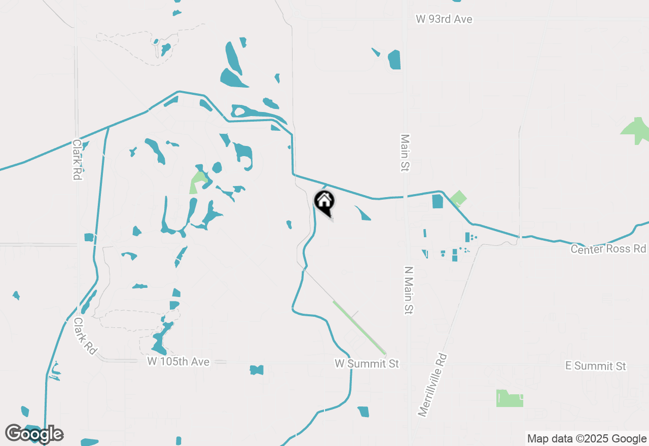 Map of 1465 Mybeck Place, Crown Point, IN 46307