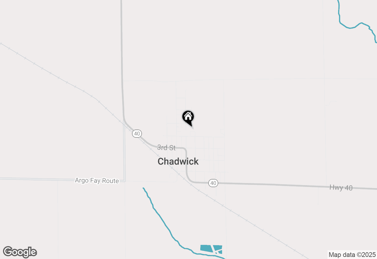 Map of 417 Calvert Avenue, Chadwick, IL 61014