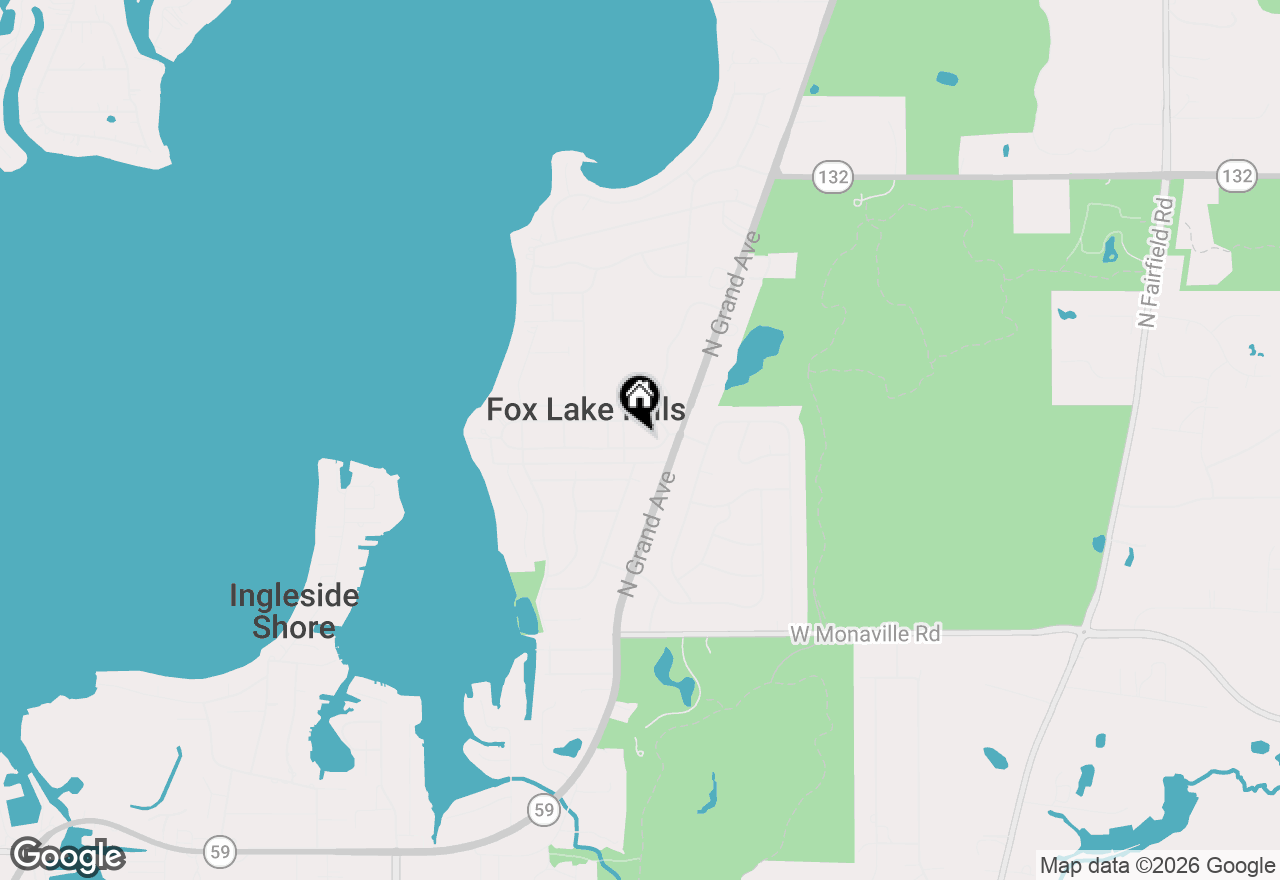 Map of 25462 W Arcade Drive S, Lake Villa, IL 60046